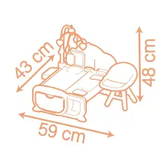 Baby Nurse Fasciatoio 3 in 1 - Bambole e accessori