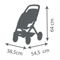 Passeggino Gemellare Maxi Cosi - Bambole e accessori