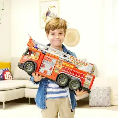 Camion Dei Pompieri Gigante 57 cm - play set
