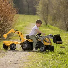 Trattore A Pedali Maxi + Rimorchio - Tricicli e primi passi
