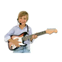 Chitarra Rock Elettronica Wireless con Microfono - musicali