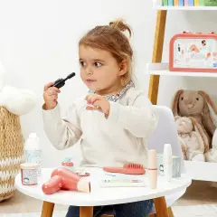 Beauty Case Vintage Con Accessori - bellezza e accessori