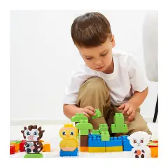 Container Construction Farm Theme 150 Pieces - Plastic Constructions