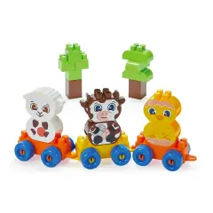 Contenitore Costruzioni Tema Fattoria 250 Pezzi - Costruzioni in plastica