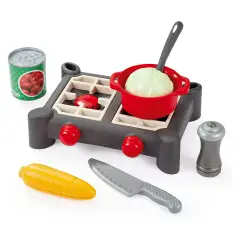 Toy Cooker Set with Kitchen Accessories - Plastic Constructions