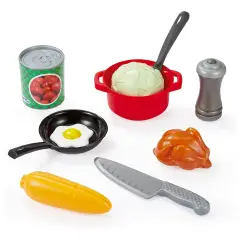 Toy Cooker Set with Kitchen Accessories - Plastic Constructions