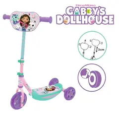 Monopattino 3 Ruote Gabby Dollhouse - monopattini