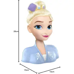 Frozen Elsa Head To Comb With 17 Accessories Included - beauty and accessories