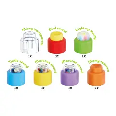 Momy Soft Mattoncini Morbidi 8 Pezzi - Costruzioni in plastica