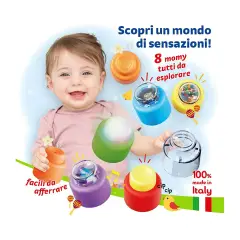 Quercetti Momy Soft: 8 Mattoncini Morbidi per Bambini - Costruzioni in plastica