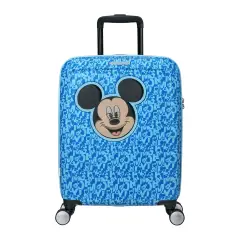 Trolley Funlight Disney Mickey Lenticular Blue Bagaglio Mano - regalo e gadget valigeria