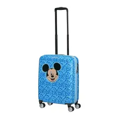 Trolley Funlight Disney Mickey Lenticular Blue Bagaglio Mano - regalo e gadget valigeria