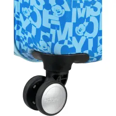 Trolley Funlight Disney Mickey Lenticular Blue Bagaglio Mano - regalo e gadget valigeria
