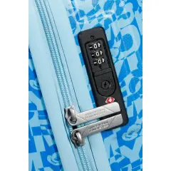 Trolley Funlight Disney Mickey Lenticular Blue Bagaglio Mano - regalo e gadget valigeria