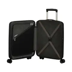 Trolley Rejoy Spinner 55/20 True Black Bagaglio Mano TSA - regalo e gadget valigeria