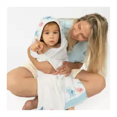 Set Bagnetto Elephant Baby Shower Cloudy Blue - Tricicli e primi passi