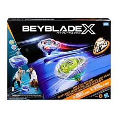 BEYBLADE X Drop Attack Set Battaglia con Beystadium - action figures ed accessori