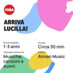 FABA Personaggio Sonoro Arriva Lucilla! Canzoni Bambini 1+ - giochi elettronici