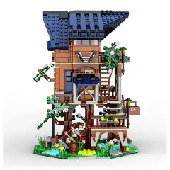 Cada Costruzioni Four Seasons Story Tree House 1155 Pezzi - Alimenti, mercatini, stoviglie