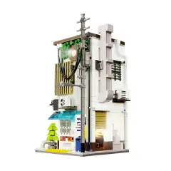 Cada Costruzioni Japanese Stuffed Bun House - 1108 Pezzi - Alimenti, mercatini, stoviglie