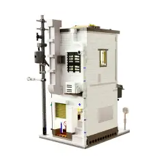 Cada Costruzioni Japanese Stuffed Bun House - 1108 Pezzi - Alimenti, mercatini, stoviglie