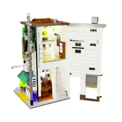 Cada Costruzioni Japanese Stuffed Bun House - 1108 Pezzi - Alimenti, mercatini, stoviglie