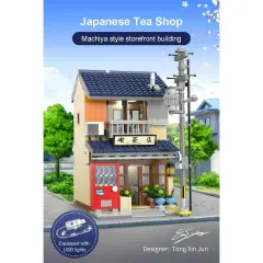 Cada Costruzioni Japanese Tea Shop - 1200 Pezzi - Alimenti, mercatini, stoviglie