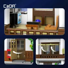 Cada Costruzioni Japanese Style Canteen - 861 Pezzi - Alimenti, mercatini, stoviglie