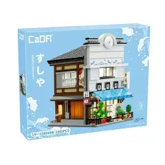 Cada Costruzioni Japanese Sushiya Shop - 1665 Pezzi - Alimenti, mercatini, stoviglie