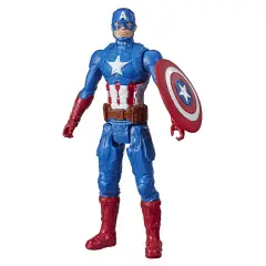 Avengers Titan Hero Captain America Action Figure 30 cm Marvel - action figures ed accessori