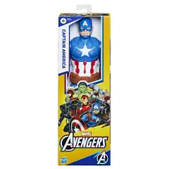 Avengers Titan Hero Captain America Action Figure 30 cm Marvel - action figures ed accessori