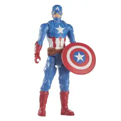 Avengers Titan Hero Captain America Action Figure 30 cm Marvel - action figures ed accessori