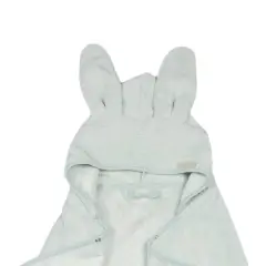 Asciugamano Mare con Cappuccio Bamboom Skay Grey - accappatoi