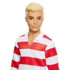 Barbie - Ken Fashionistas n. 241 Con Polo A Righe - collezionabili bambina