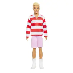 Barbie - Ken Fashionistas n. 241 Con Polo A Righe - collezionabili bambina
