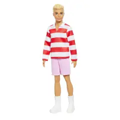 Barbie - Ken Fashionistas n. 241 Con Polo A Righe - collezionabili bambina
