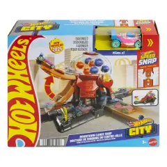 Hot Wheels City Downtown Candy Shop JBM62 - play set