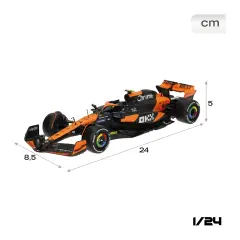 Auto 1:24 F1 McLaren Sf-24 #4 Norris Con Pilota - diecast