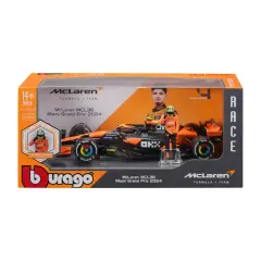 Auto 1:24 F1 McLaren Sf-24 #4 Norris Con Pilota - diecast