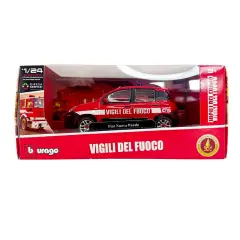 Auto 1:24 Vigili Del Fuoco Fiat Nuova Panda - modellini