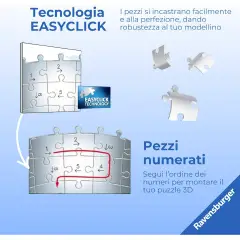 Puzzle 3D Iconics Torre Di Pisa Led - Puzzle in cartone