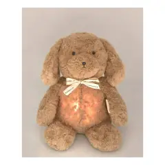 Peluche Puppy Calmante che Respira Brown Bamboom - Primi giochi