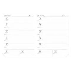 Agenda 2026 Professore - Bisettimanale, Italiano, Rub Roma Blu Navy - agende