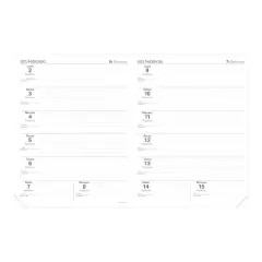 Agenda 2026 Professore - Bisettimanale, Italiano, Rub Roma Blu Ghiaccio - agende