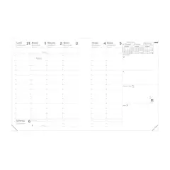Agenda 2026 Presidente Settimana Planning, Italiano, Rub Roma Blu Ghiaccio - agende