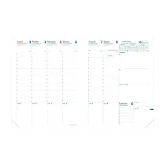 Agenda 2026 Trinote Settimana Planning, Italiano Rub Roma Blu Navy - agende