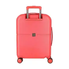 Pepe Jeans Highlight Trolley Abs 55cm 4 Ruote Corallo - regalo e gadget valigeria