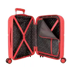 Pepe Jeans Highlight Trolley Abs 55cm 4 Ruote Corallo - regalo e gadget valigeria