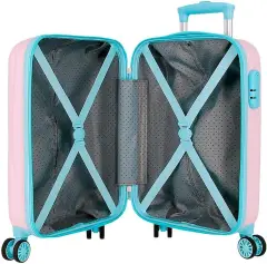 Minnie Imagine Trolley 50cm ABS 4 Ruote Rosa Turchese - regalo e gadget valigeria