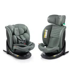 Seggiolino Auto Kanda I-Size Jet Black Girevole 40-150cm - bambini 40-150 cm (0-12 anni)